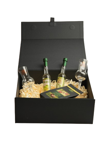 Two Bottle Mini Palinka Gift Box