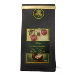 Dark Chocolate Praline Filled with Raspberry Palinka 100 gr