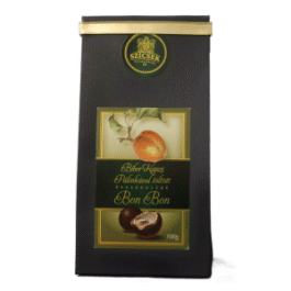 Dark Chocolate Praline Filled with Apricot Palinka 100 gr