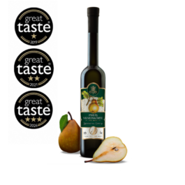Premium Red Williams Pear Palinka (44%ABV, 0.5L)