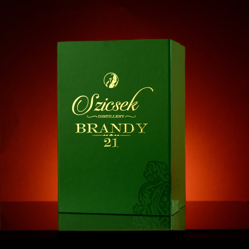 Szicsek Brandy 21 | 43.5% ABV | 700 ml - Image 2
