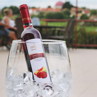 MOKOS Strawberry-Peach Fruit Wine (0.5l, 9.5%ABV) - Image 3