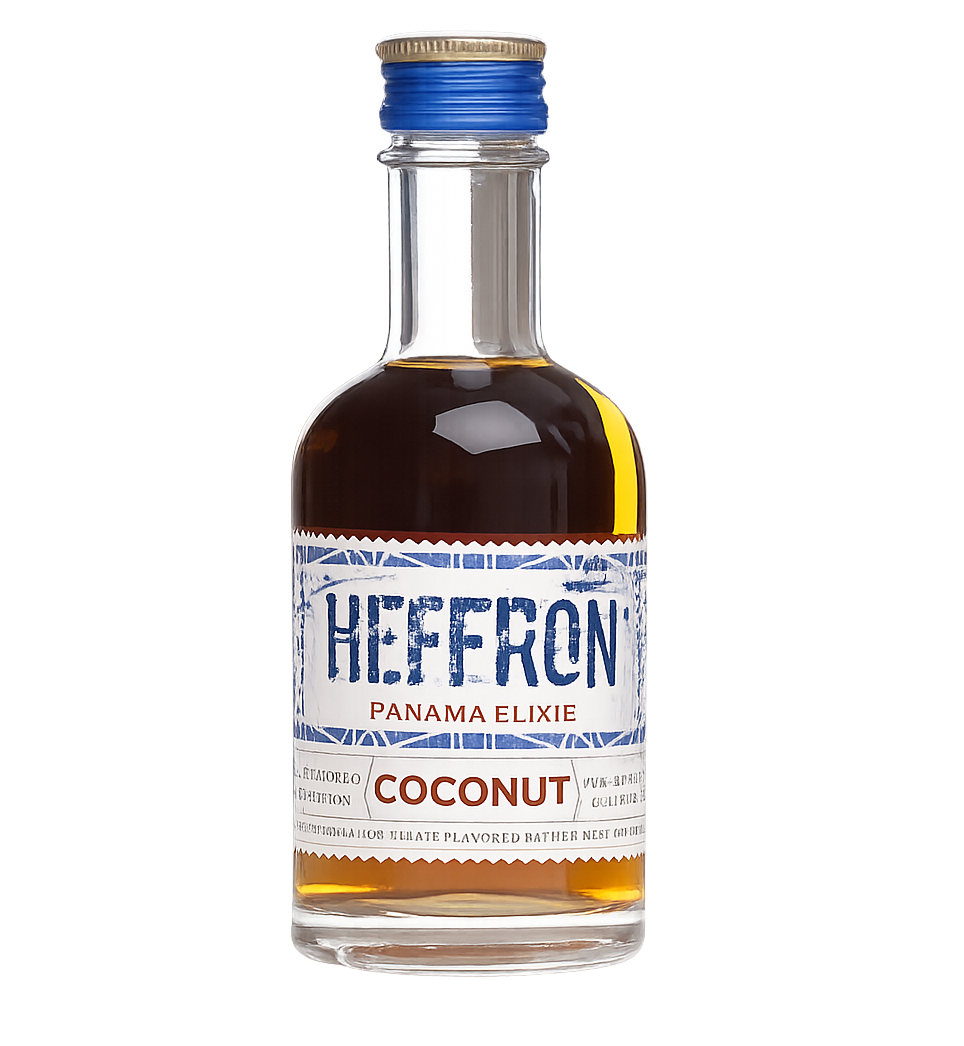 Heffron Coconut Rum 35% ABV, 200ml